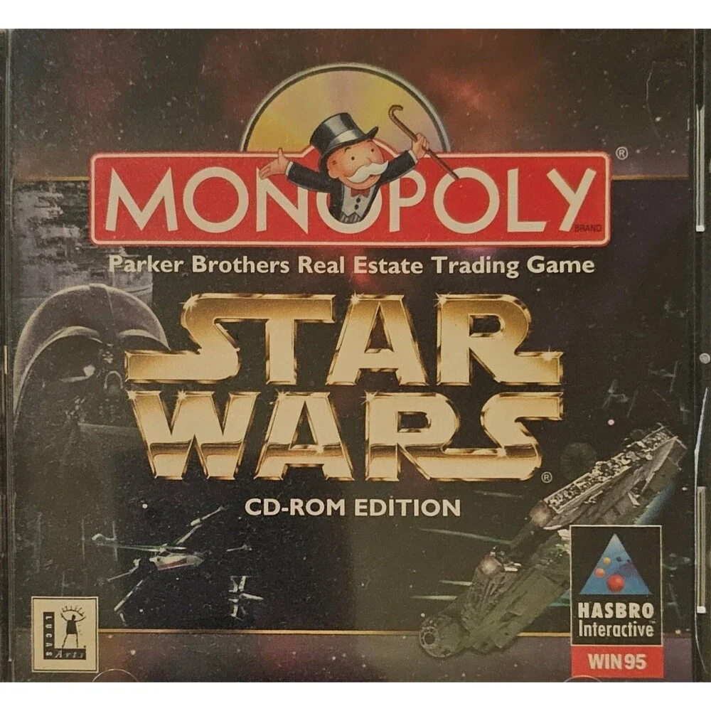 MONOPOLY STAR WARS CD-Rom Edition PC Windows 95 1997 - Picture 4 of 4